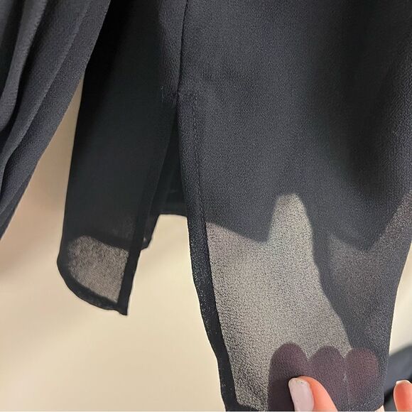 Vintage Simonton Says pleated button down with Pearl buttons Size L /XL - Picture 7 of 7